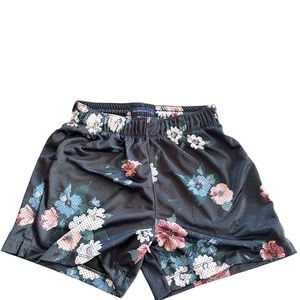 Abercrombie and Fitch floral print basketball short